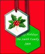 Full color Christmas ornaments