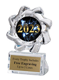 Sunburst Acrylic Award - Year 2023
