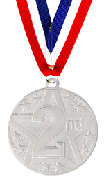 2nd Place Star Medal
