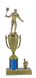12" Badminton Cup Trim Trophy