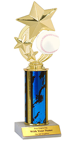 9" Baseball Spinner Trophy