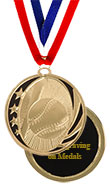Black Star Softball Medal