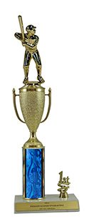 14" Baseball Cup Trim Trophy