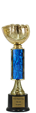 11" Baseball Glove Pedestal Trophy