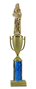 14" Beauty Queen Cup Trophy