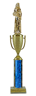 16" Beauty Queen Cup Trophy