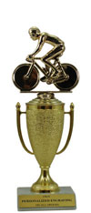 9" Bicycle Cup Trophy