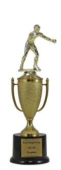 12" Boxing Cup Pedestal Trophy