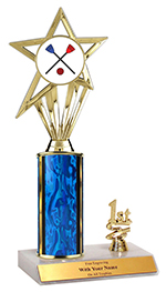 10" Broomball Trim Trophy