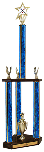 37" Broomball Trophy