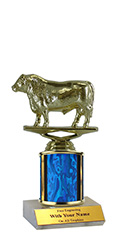 6" Bull Trophy