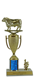10" Bull Cup Trim Trophy