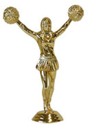 5" Cheerleading Figurine