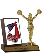 Cheerleading Plaque Trophy