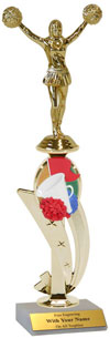 Cheerleading Riser Trophy
