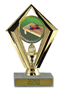 6" Cornhole Economy Trophy