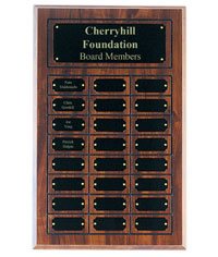 24 Plate Cherry Perpetual Plaque