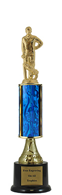 12" Cricket Pedestal Trophy