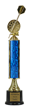 15" Darts Pedestal Trophy
