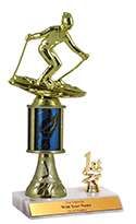10" Excalibur Downhill Skiing Trim Trophy