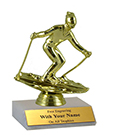 6" Downhill Skiing Trophy