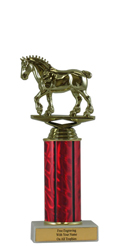 9" Draft Horse Economy Trophy
