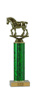 11" Draft Horse Economy Trophy