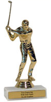 6" Golf Economy Trophy
