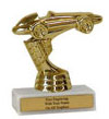 6" Pinewood Derby Economy Trophy