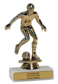 6" Soccer Economy Trophy