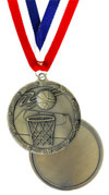 USBA Basketball Medal