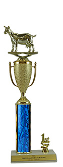 14" Goat Cup Trim Trophy