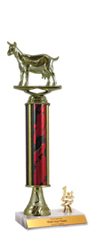 12" Excalibur Goat Trim Trophy