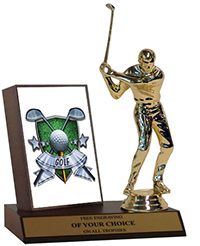 Golf Plaque Trophy