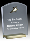 Rectangle Prestige Glass Award