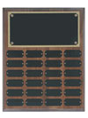 24 Plate Perpetual Plaque