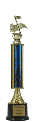 15" Music Note Pedestal Trophy