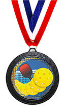 Pickleball Black Medal