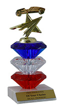 Pinewood Star 3-Jewel Trophy