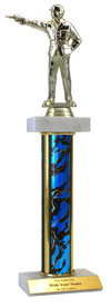14" Marksman Double Marble Trophy