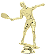 5" Raquetball Figurine
