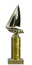 10" Sailboat Economy Trophy
