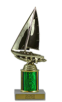 8" Sailboat Economy Trophy
