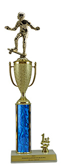 16" Skateboarding Cup Trim Trophy