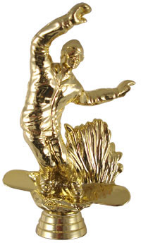 6" Snowboarding Figurine