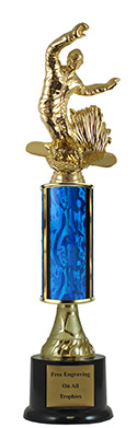 13" Snowboarding Pedestal Trophy