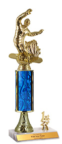 12" Excalibur Snowboarding Trim Trophy