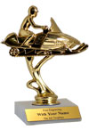 6" Snowmobile Trophy