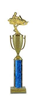 16" Snowmobile Cup Trophy