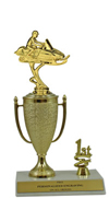 10" Snowmobile Cup Trim Trophy